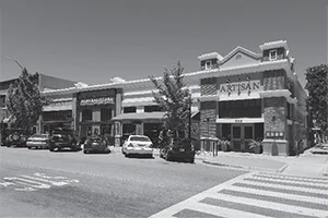 Commercial property on Pine Street, Paso Robles